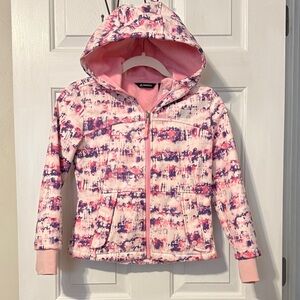 Snozu Pink and Purple Patterned Hoodie S7/8